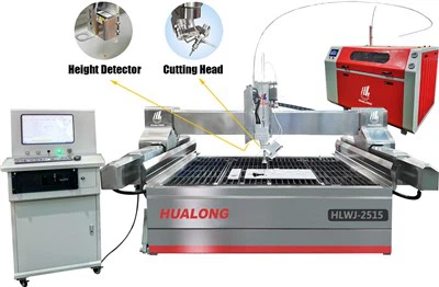 Petit raig d'aigua CNC